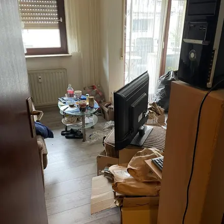 Geräumter Wohnraum, vor der Räumung